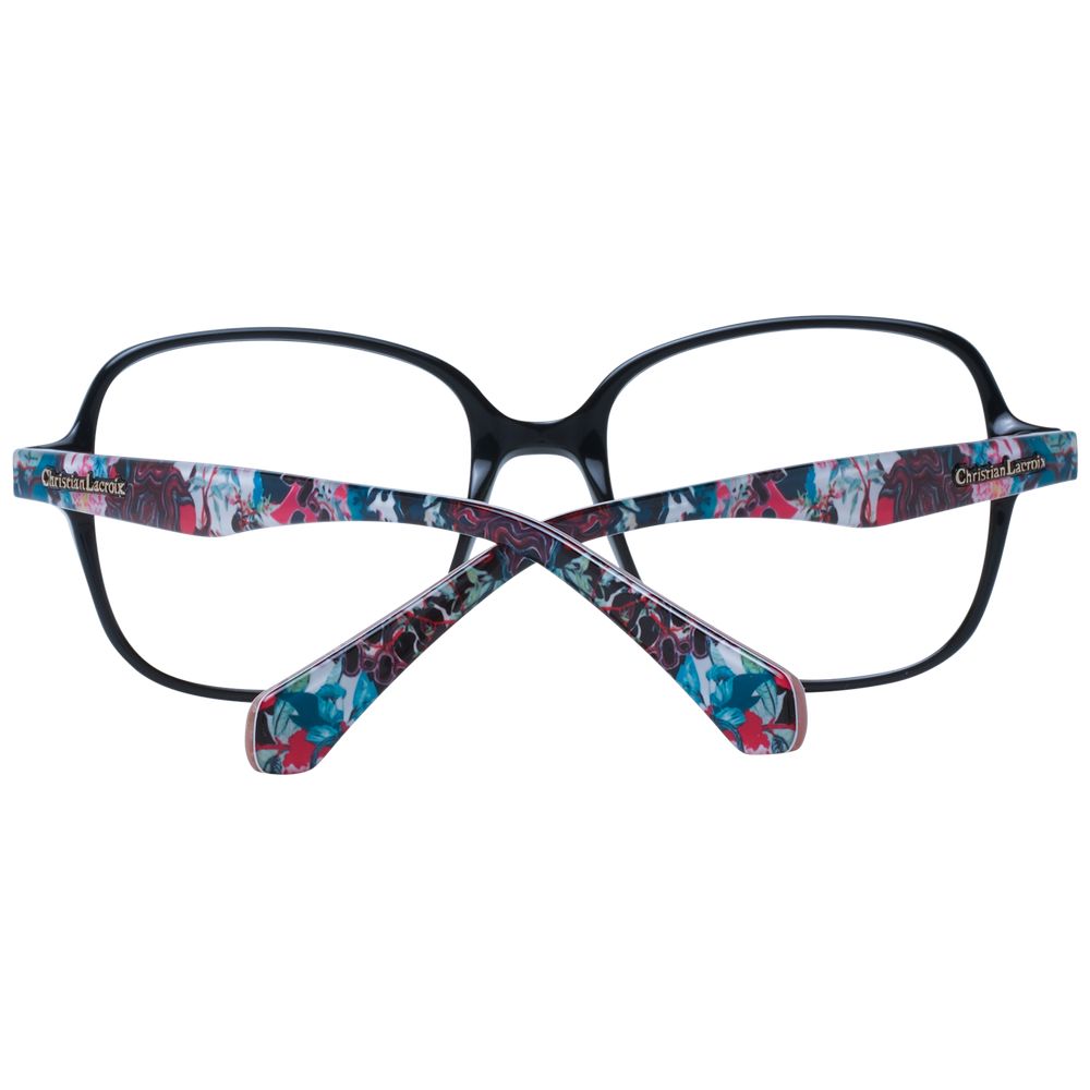 Christian Lacroix Black Acetate Glasses Women's (Frames)