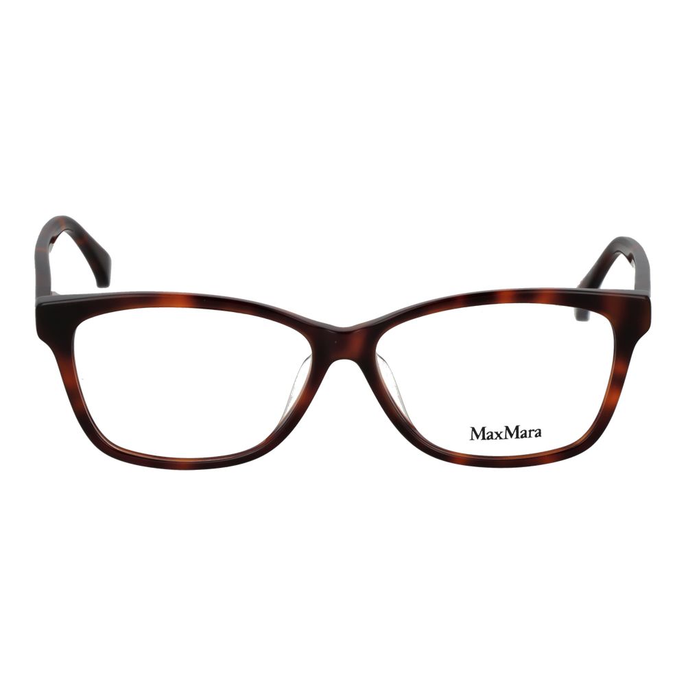 Max Mara Brown Acetate Glasses Women's (Frames)