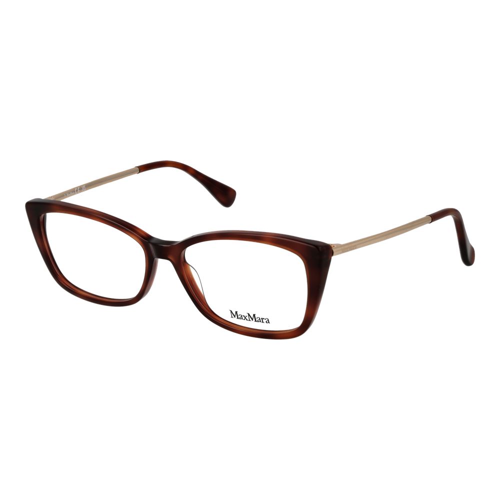 Max Mara Brown Acetate Glasses Women's (Frames)