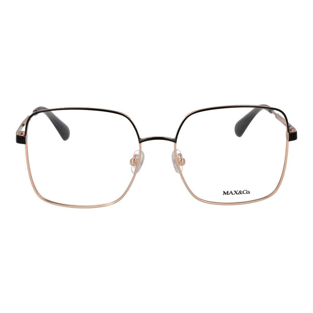 Max & Co Rose Gold Metal Glasses Women's (Frames)