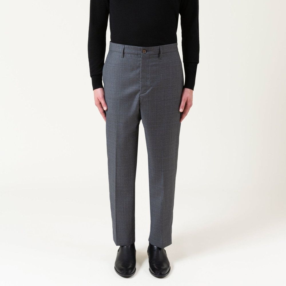 Autore Gray Wool Dress Men's Pants