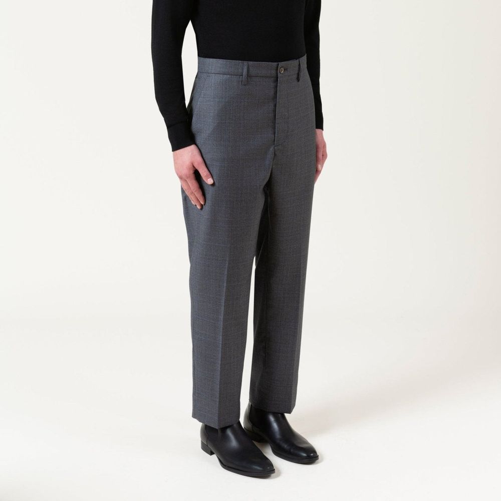Autore Gray Wool Dress Men's Pants