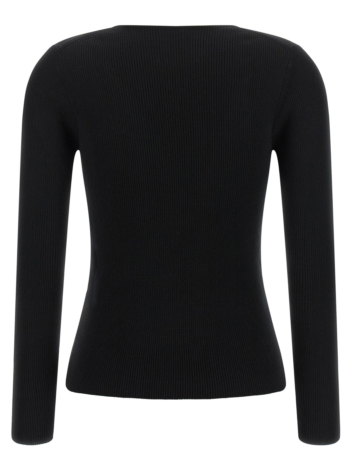 P.A.R.O.S.H. Black Wool Women's Cardigan