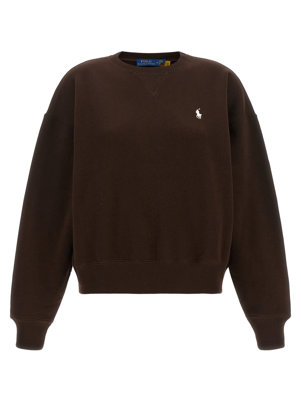Polo Ralph Lauren Brown Cotton Women's Sweatshirt