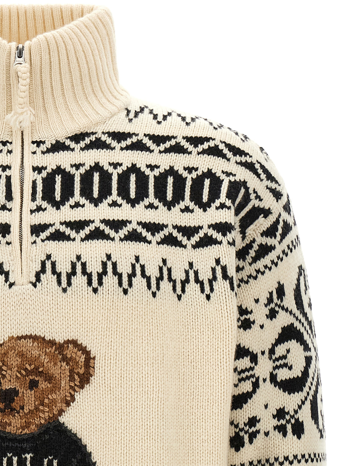 Polo Ralph Lauren Bicolor Wool Women's Cardigan