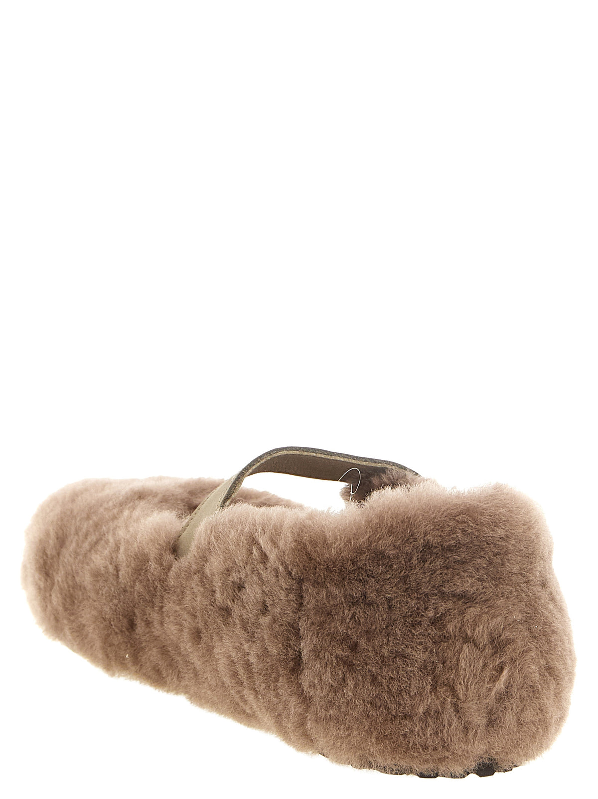 Birkenstock Gray Leather Ballet Women's Flats