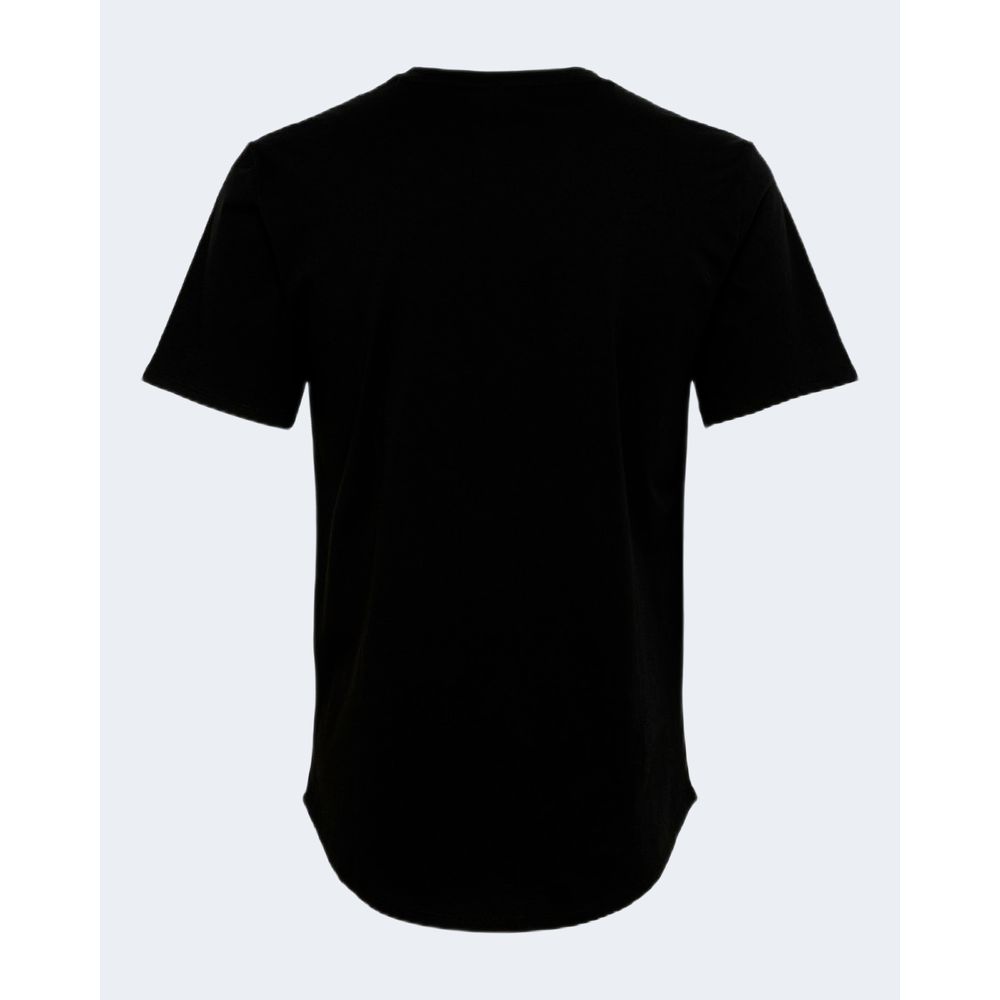 Only & Sons Black Cotton Men's T-Shirt