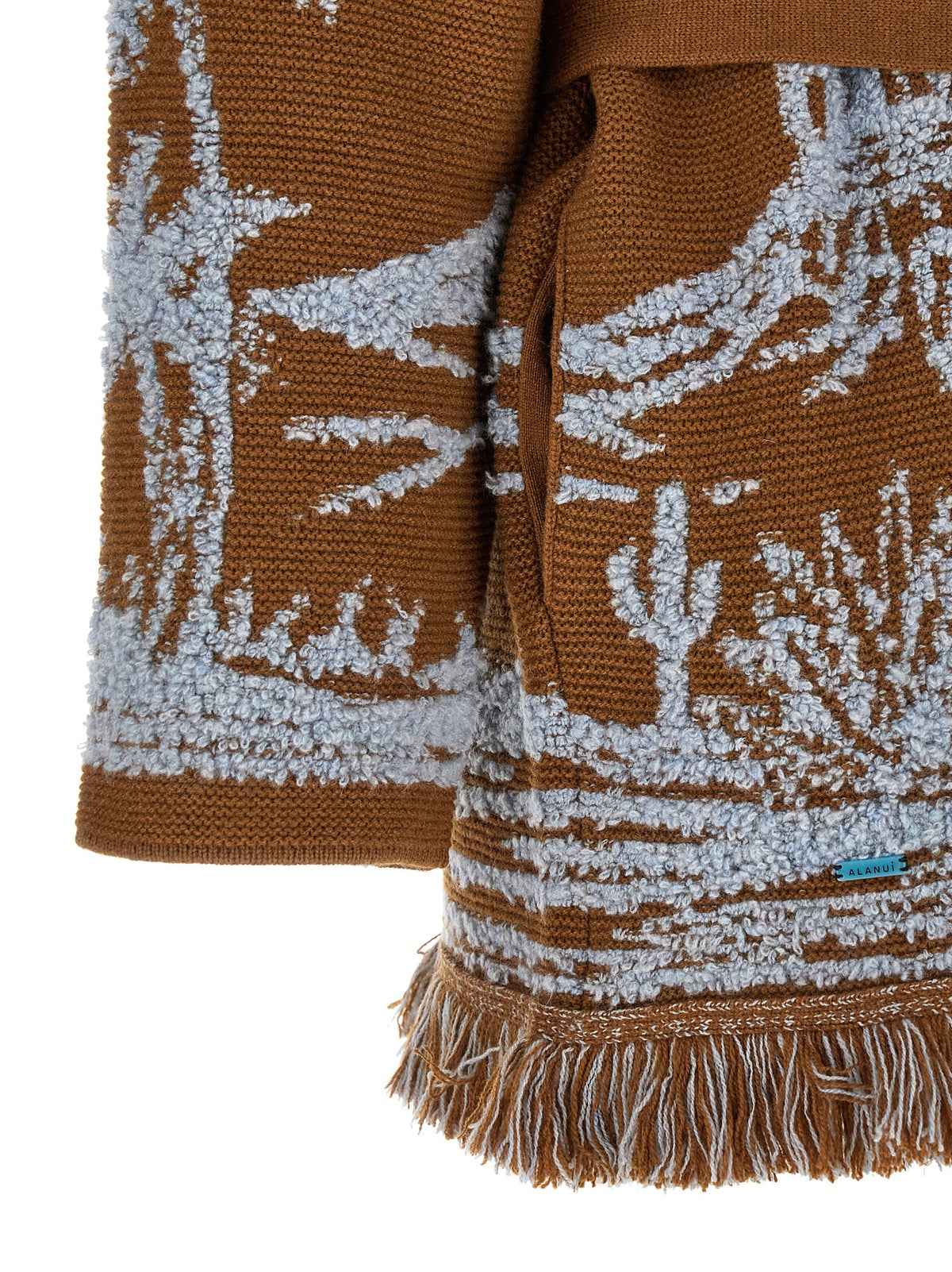 Alanui Brown Cashmere Women's Cardigan
