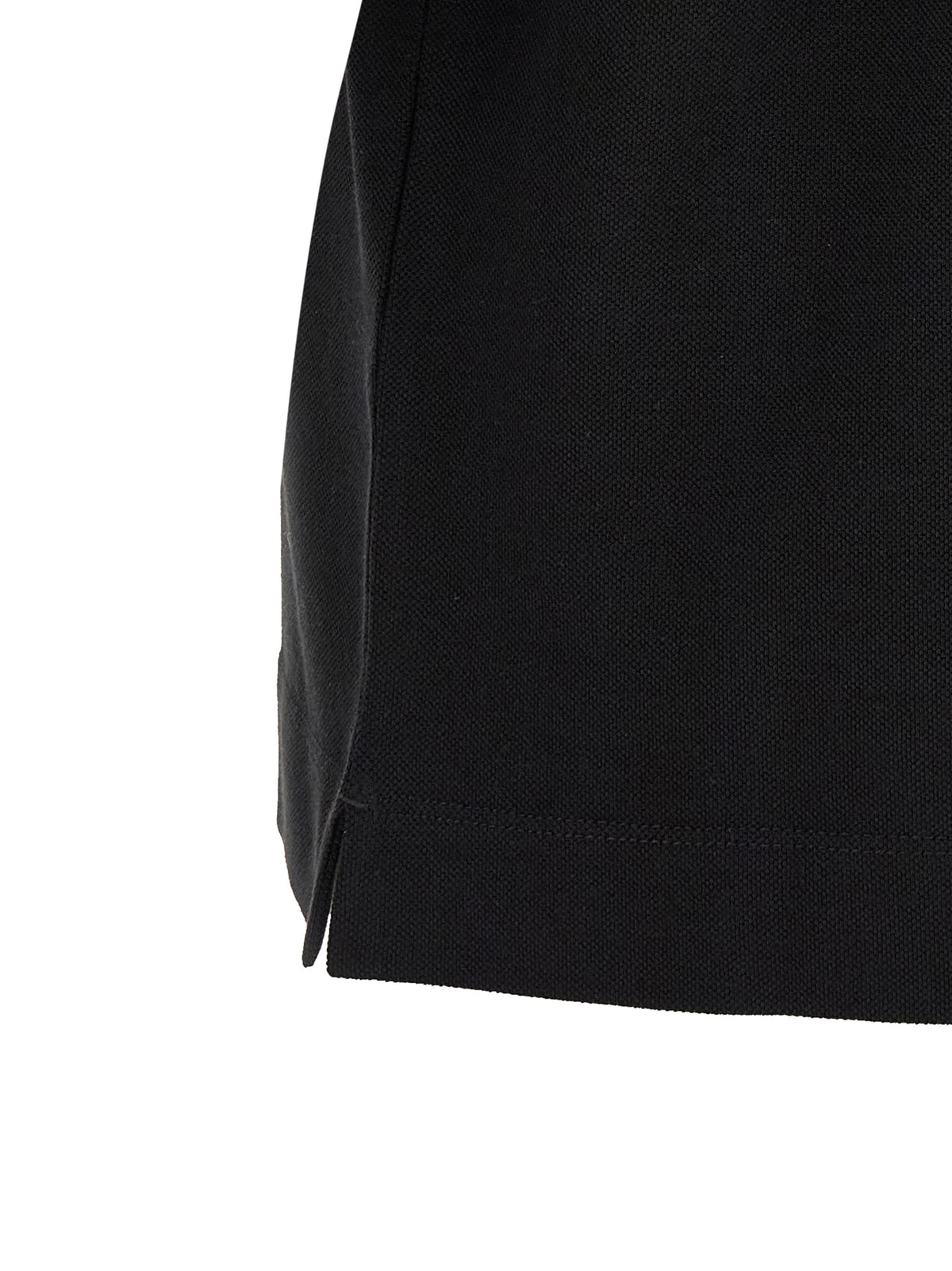 ZEGNA Black Cotton Polo Men's Shirt