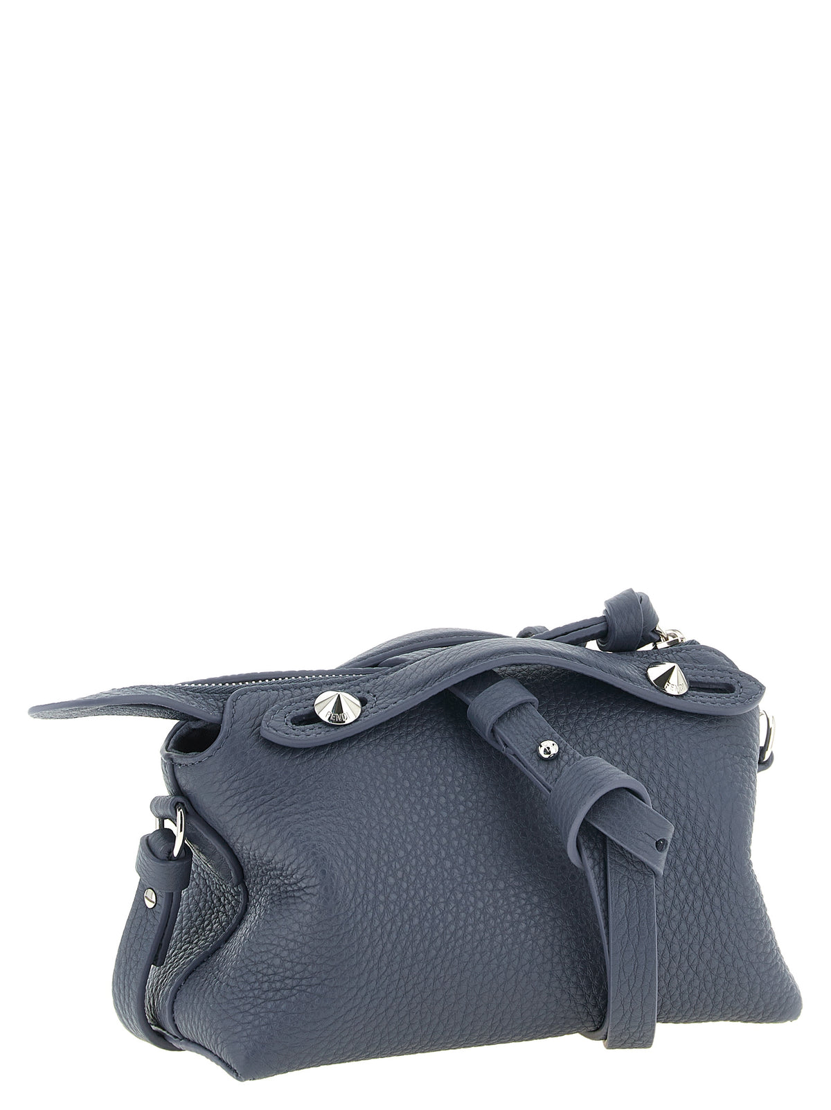 Fendi Blue Calfskin Clutch Women's Bag