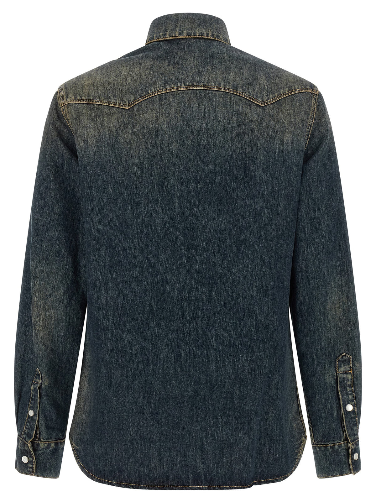 Fendi Blue Cotton Women's Blouse