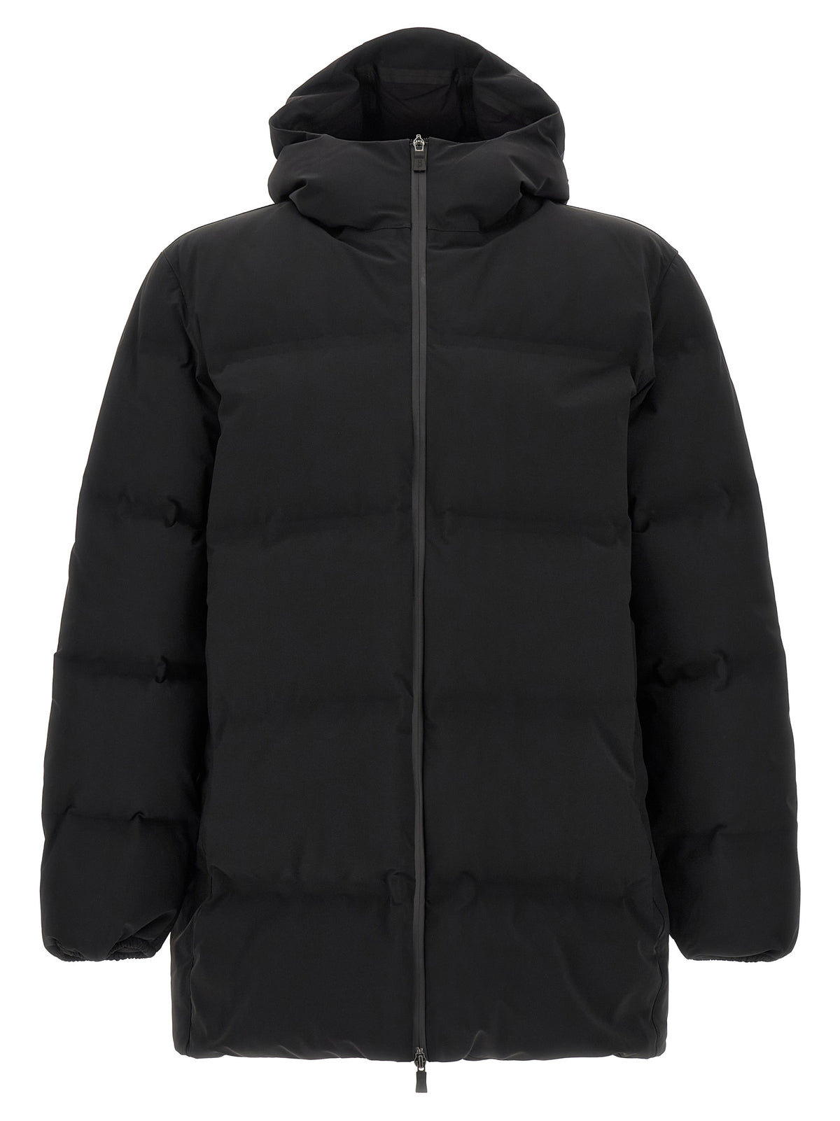 Herno Black Polyamide Full-Length Men's Jacket