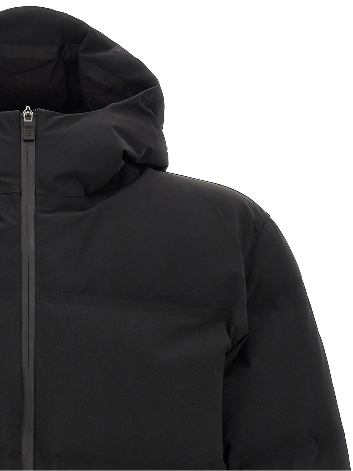 Herno Black Polyamide Full-Length Men's Jacket
