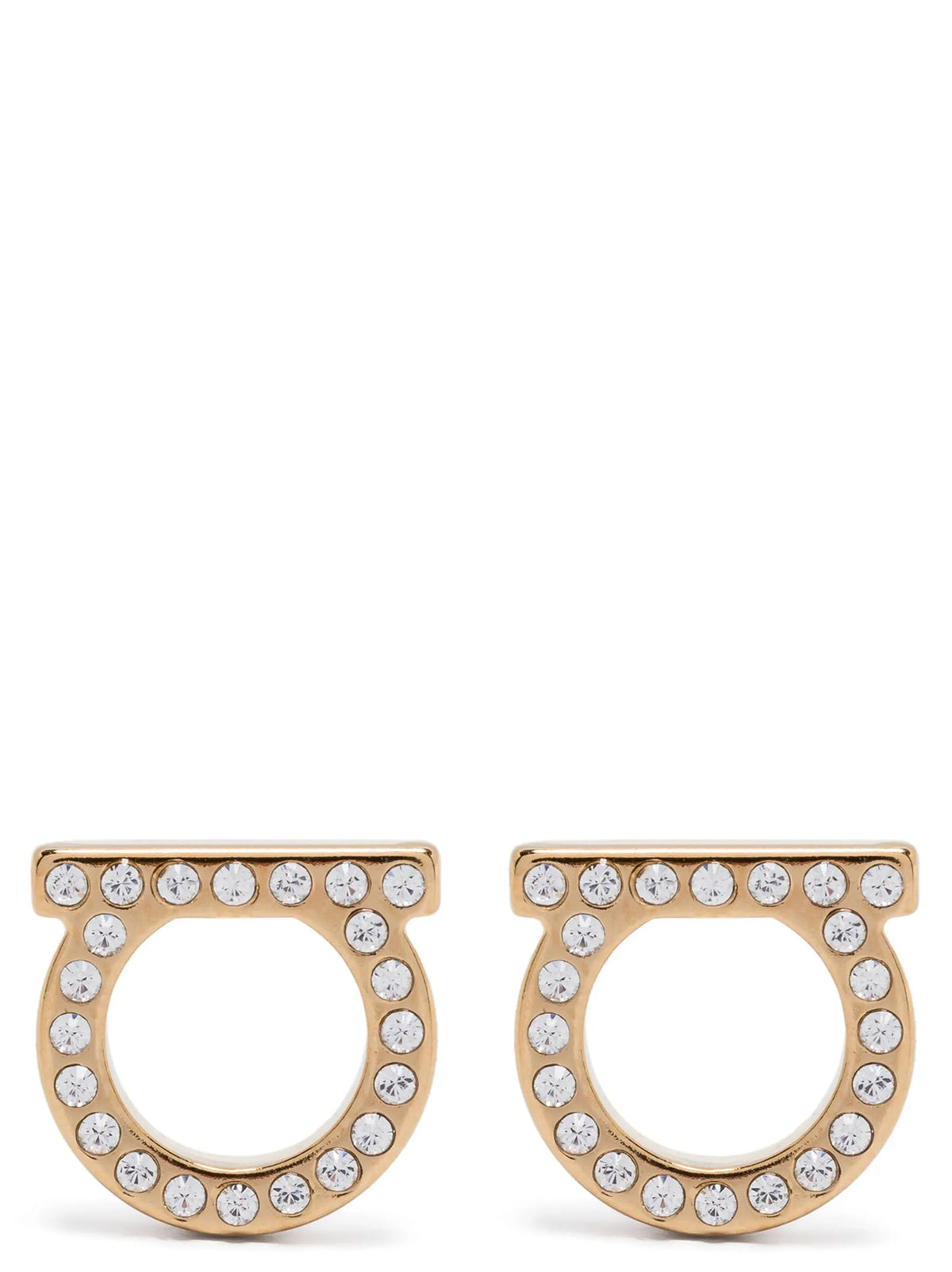 Ferragamo Gold Brass Women's Earrings