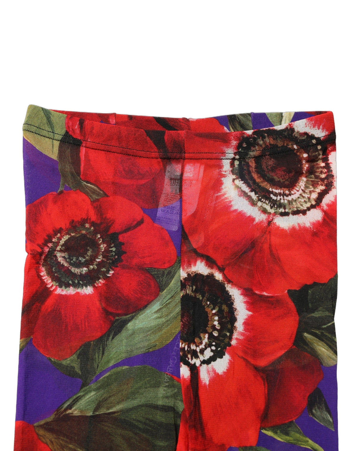Dolce & Gabbana Multicolor Floral Nylon Tights Stockings Women's Socks
