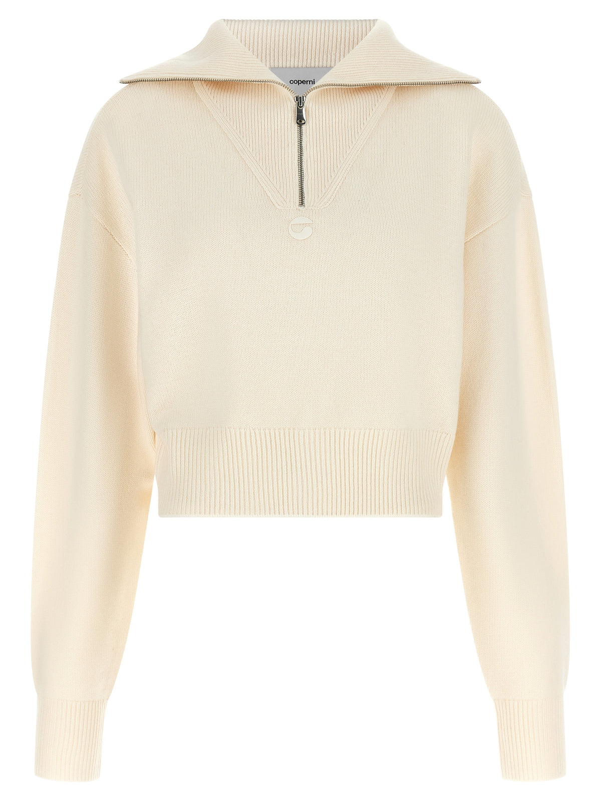 Coperni White Cashmere Women's Cardigan