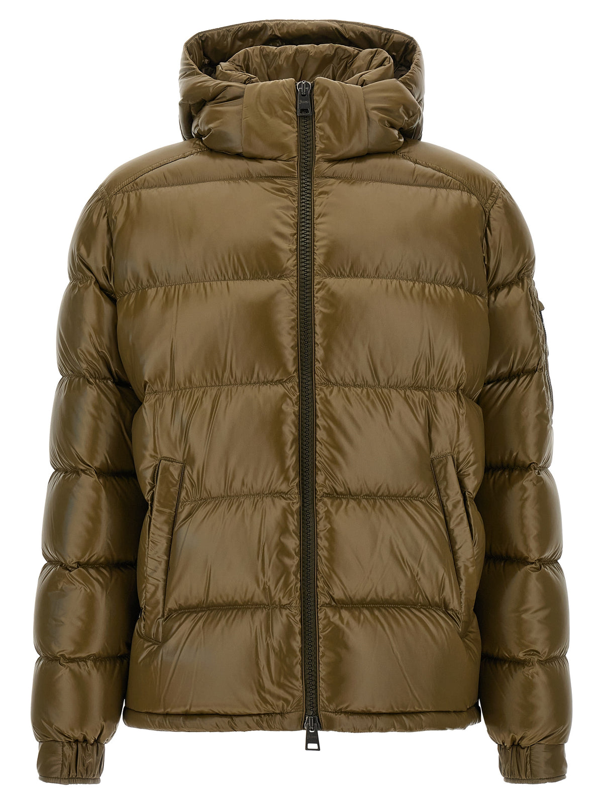 Herno Bicolor Polyamide Full-Length Men's Jacket