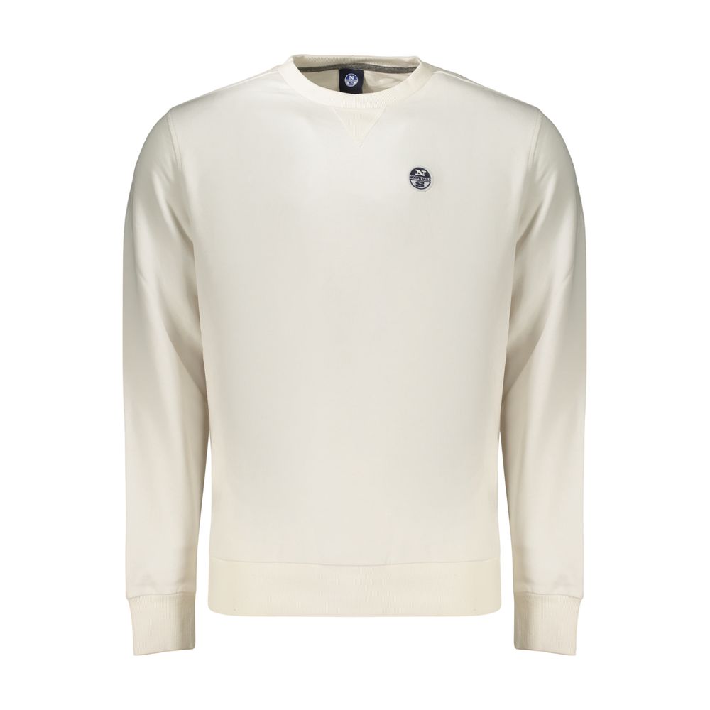 North Sails White Cotton Men's Men's Sweatshirt