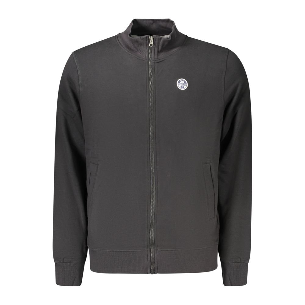 North Sails Black Cotton Men's Men's Sweatshirt