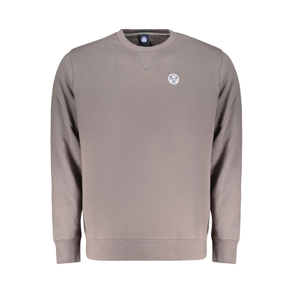 North Sails Gray Cotton Men's Men's Sweatshirt
