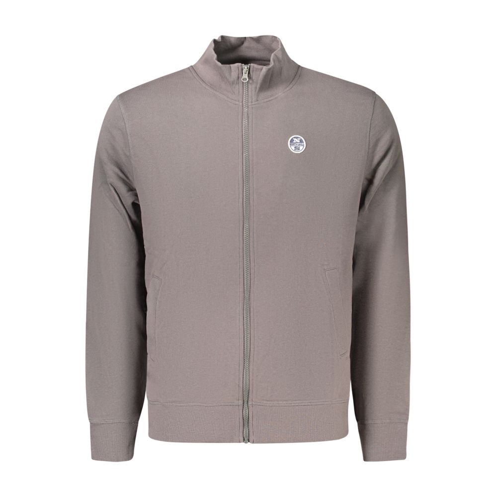 North Sails Gray Cotton Men's Men's Sweatshirt