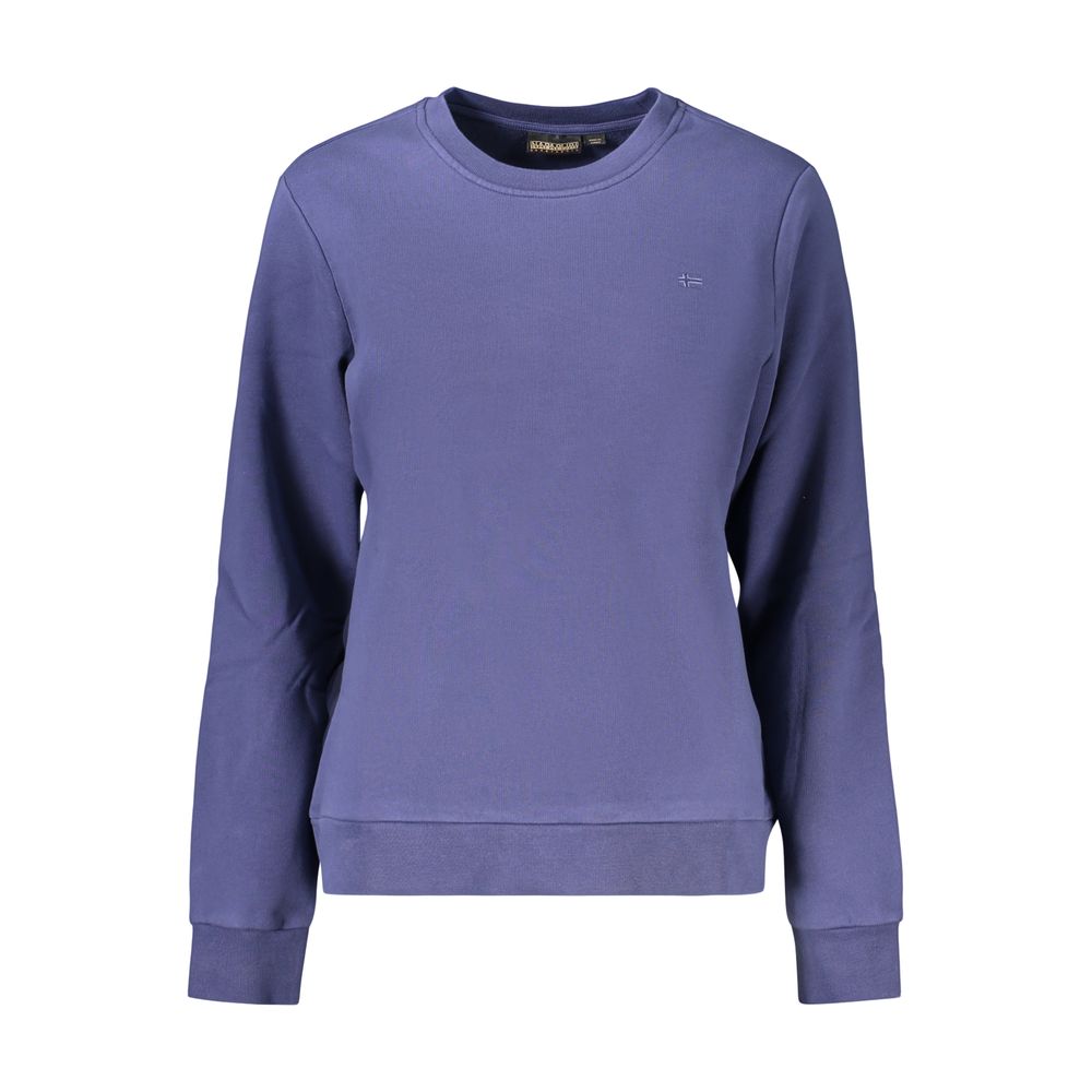 Napapijri Blue Cotton Women's Women's Sweatshirt