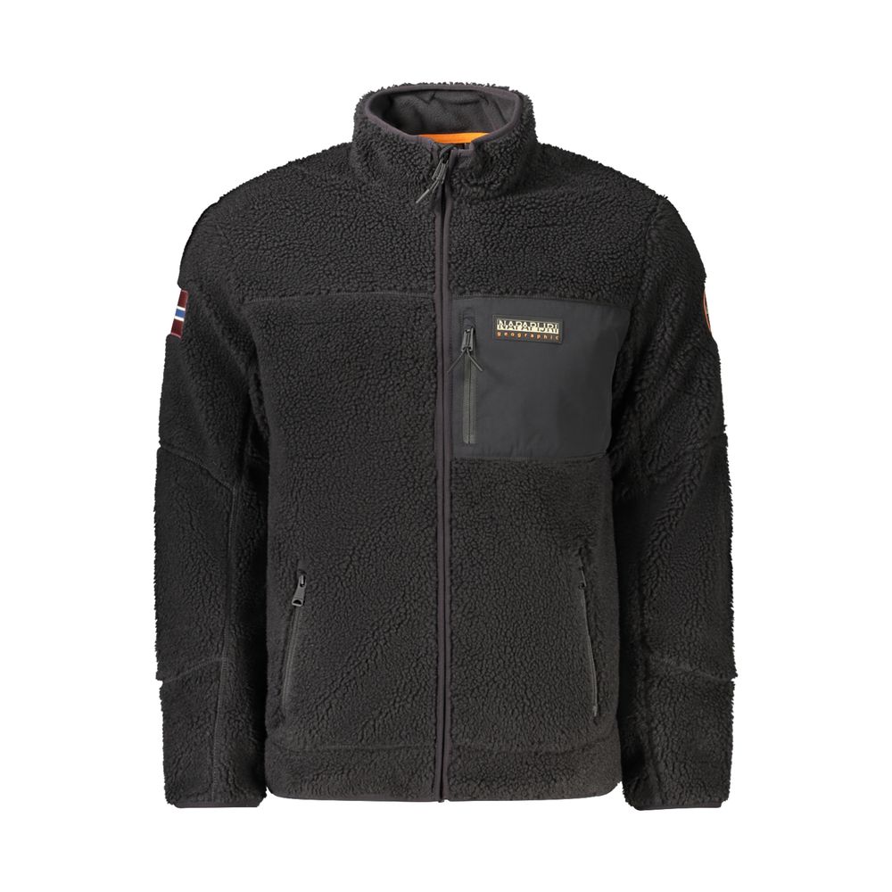 Napapijri Black Polyamide Men's Men's Jacket