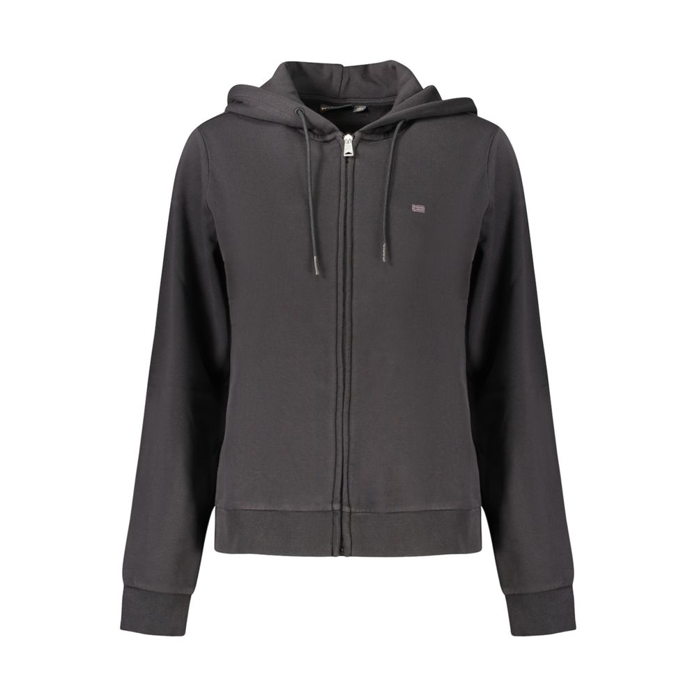 Napapijri Black Cotton Women's Sweatshirt