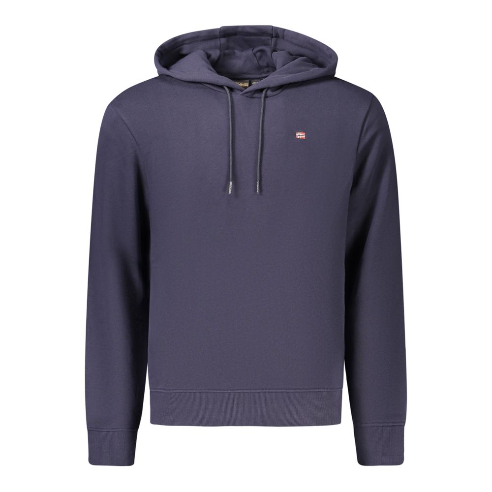 Napapijri Blue Cotton Men's Sweatshirt
