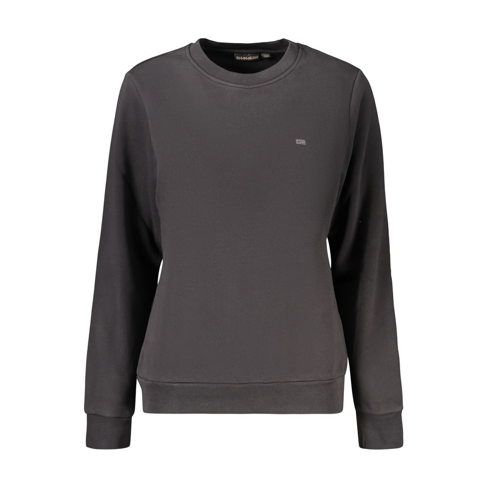 Napapijri Black Cotton Women's Sweatshirt
