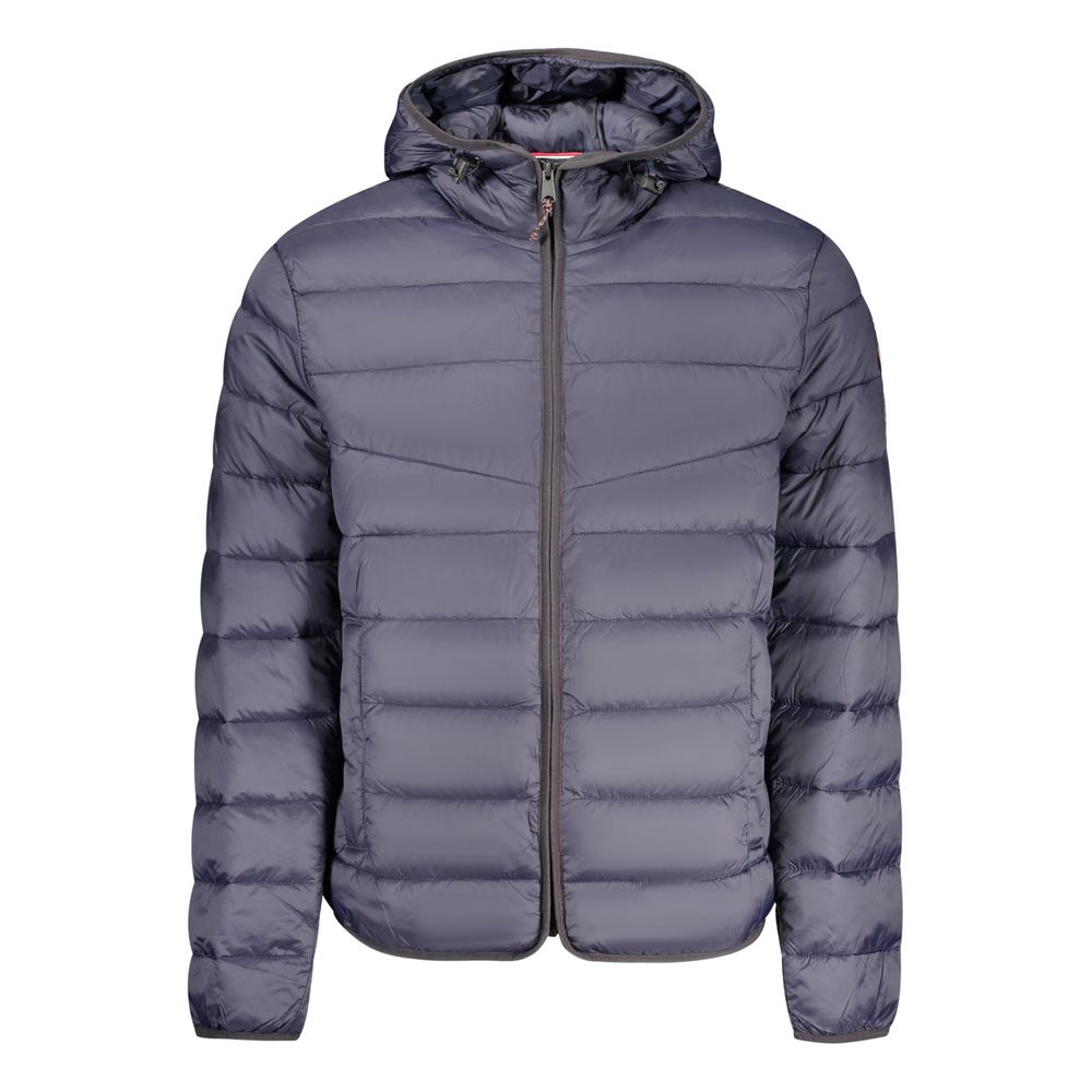 Napapijri Blue Polyamide Shell Men's Jacket
