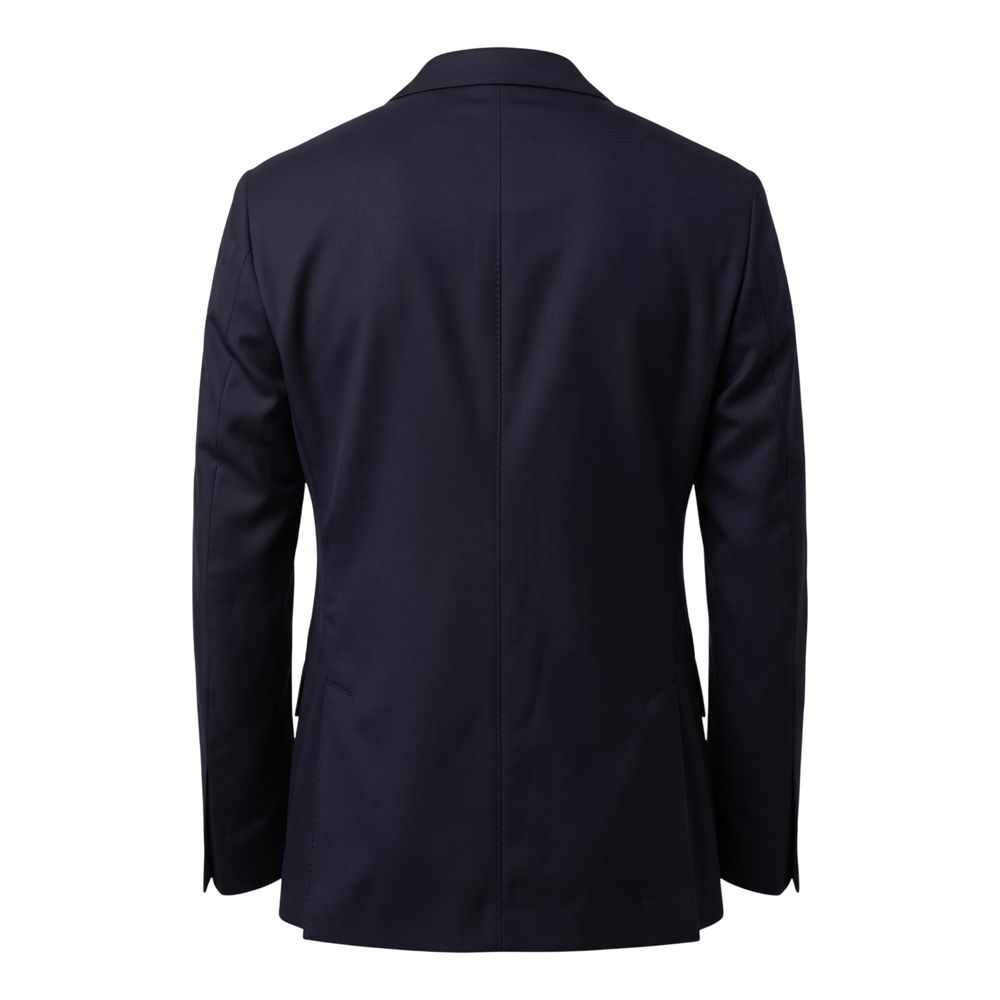 Roberto Pepe Luxury Blue Viscose Men Men's Jacket