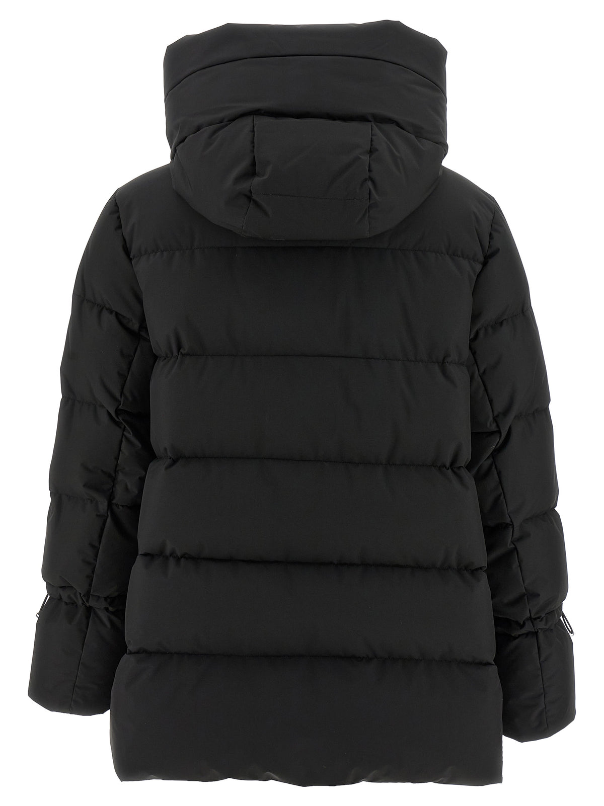 MooRER Black Polyester Women's Jacket