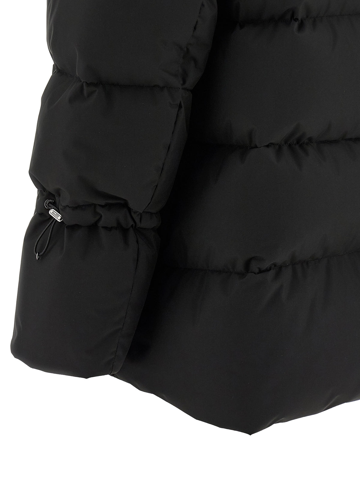 MooRER Black Polyester Women's Jacket
