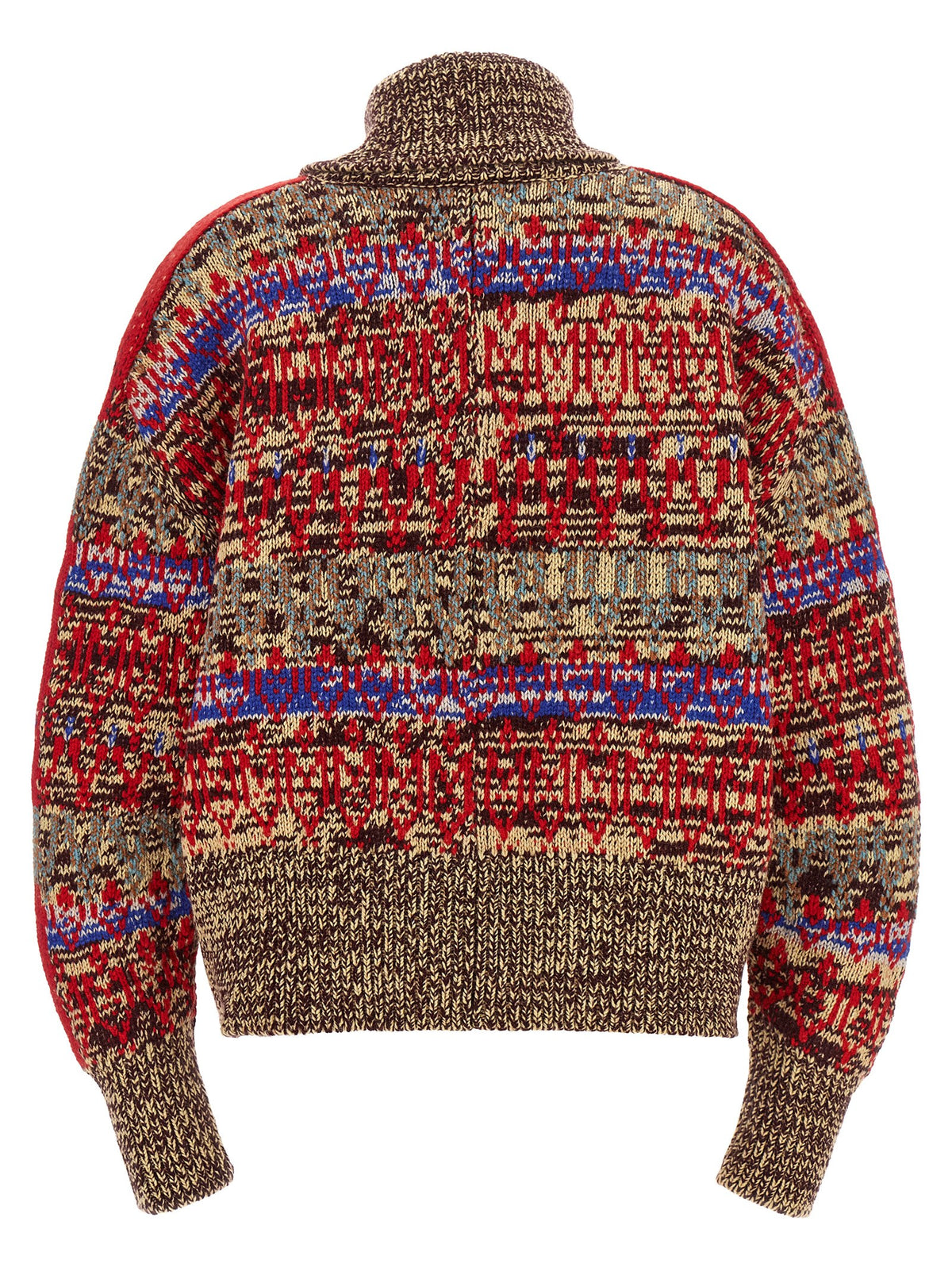 Dries Van Noten Multicolor Wool Women's Cardigan