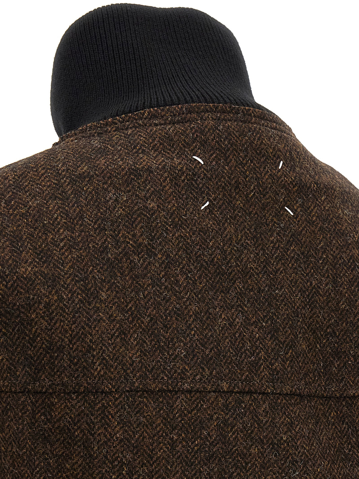 Maison Margiela Brown Wool Men's Bomber