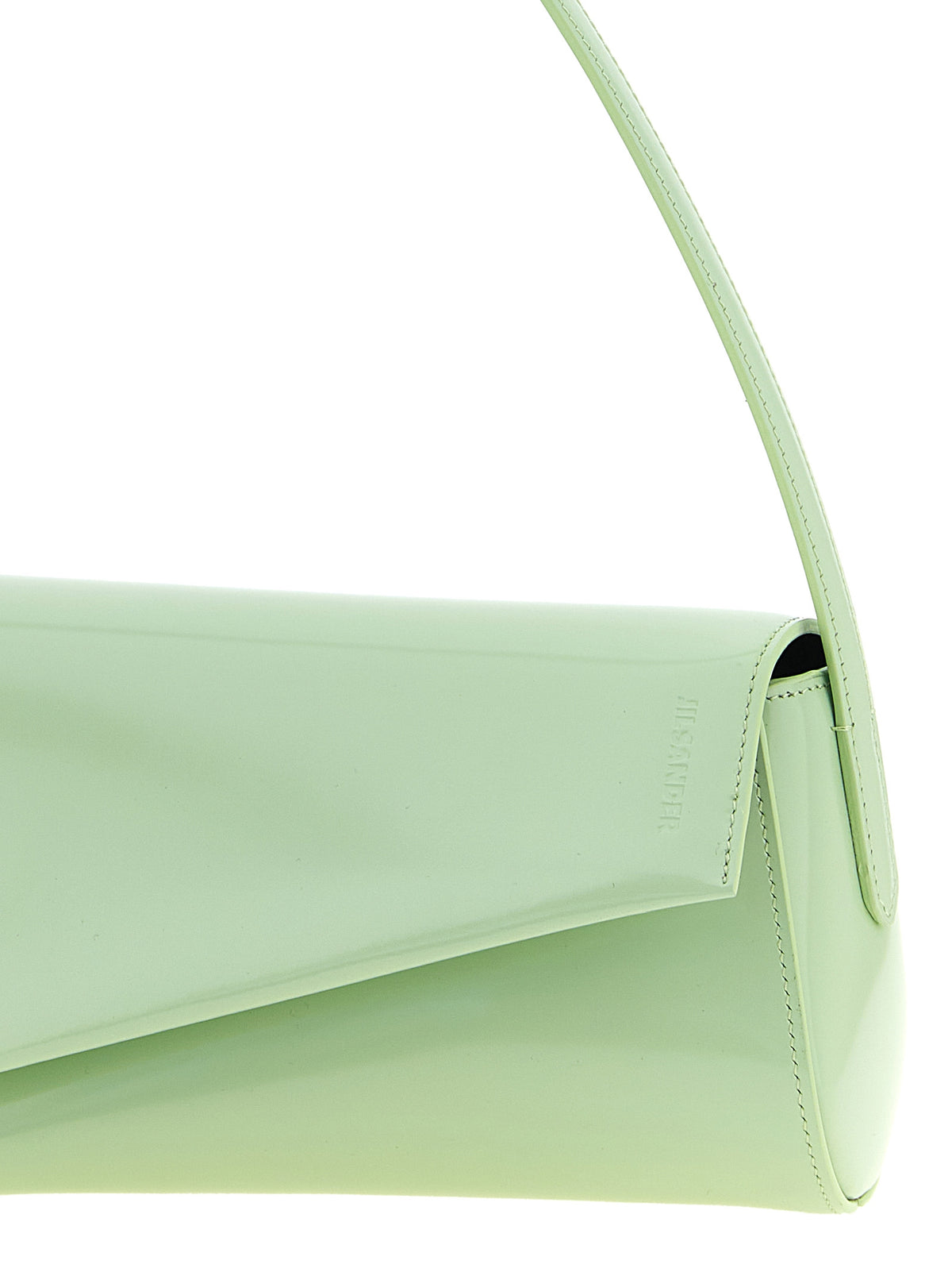 Jil Sander Bicolor Calfskin Shoulder Women's Bag