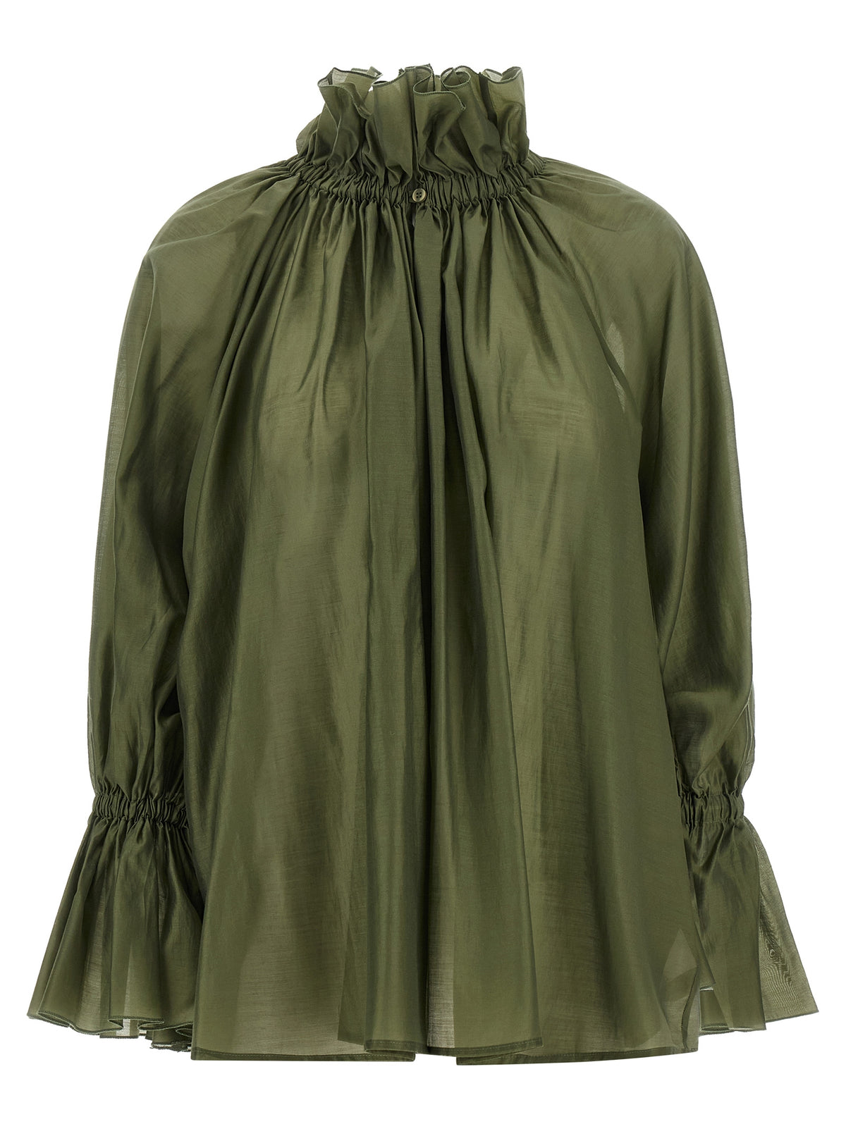 THELATEST Bicolor Lyocell Women's Blouse