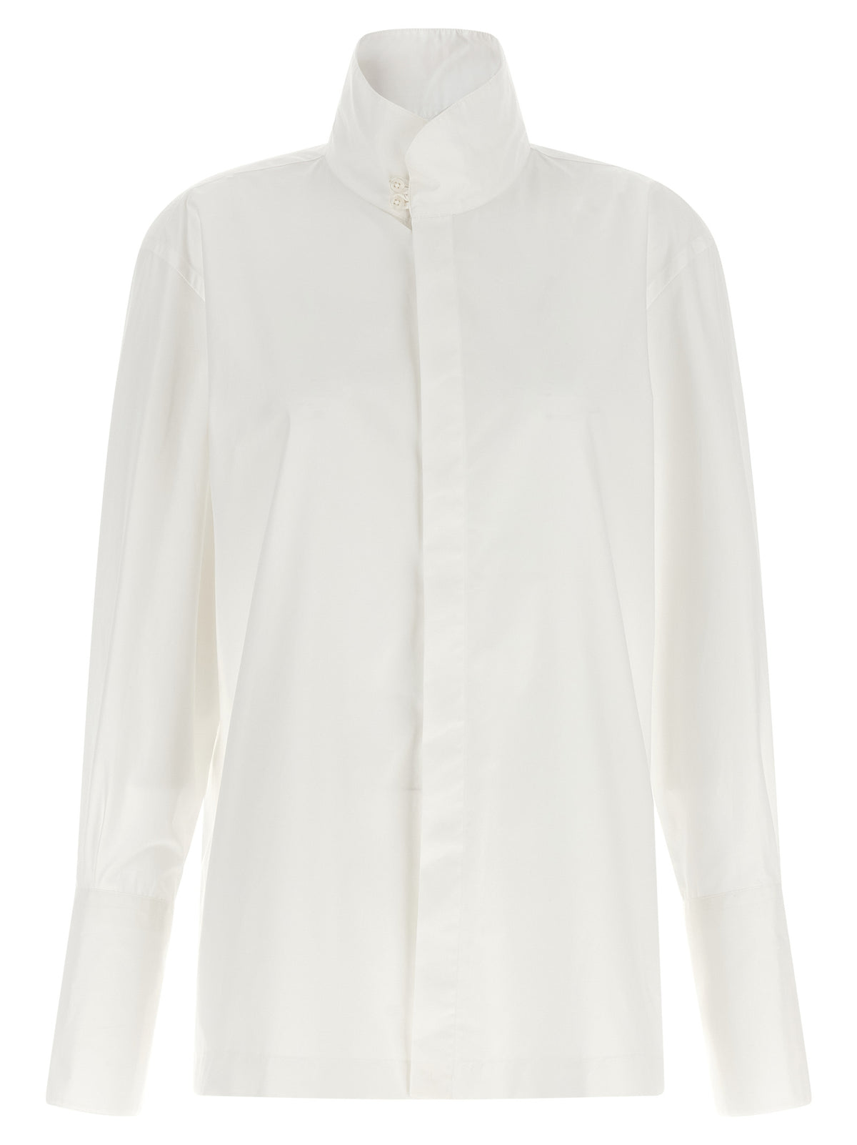 THELATEST White Cotton Women's Blouse