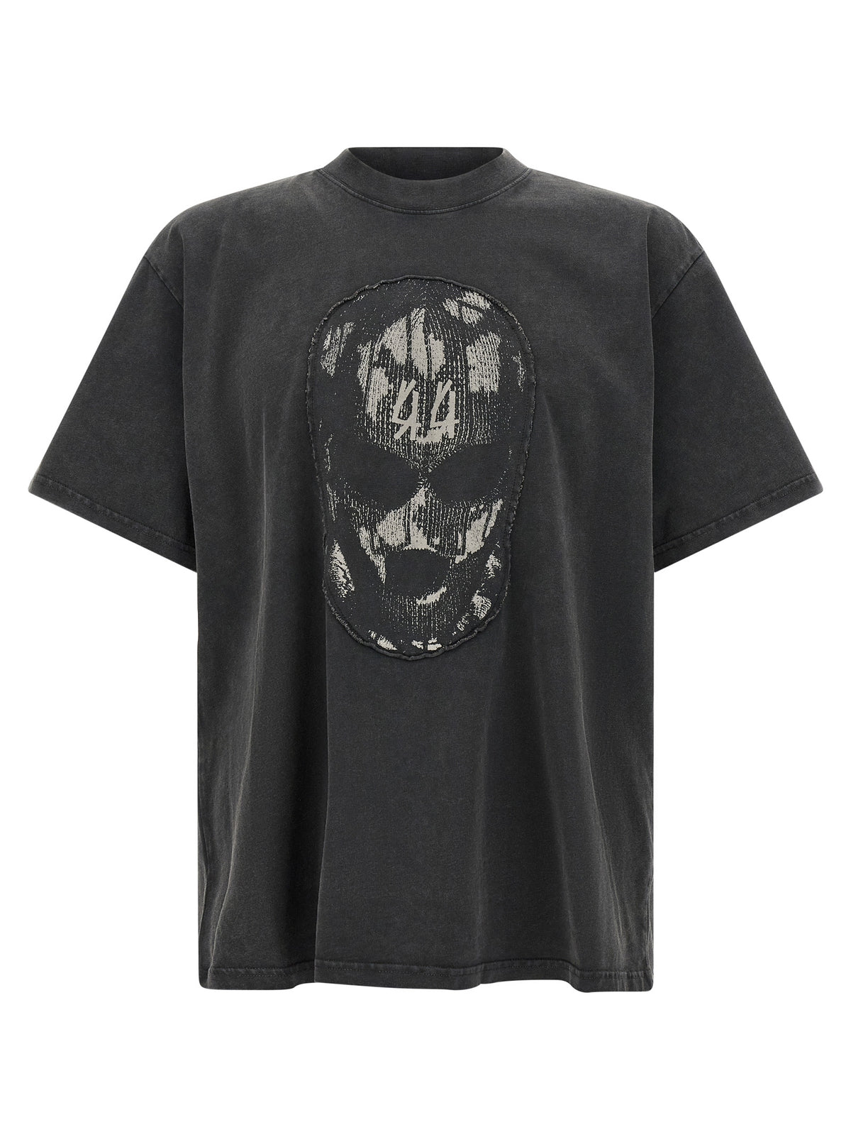 44 Label Group Black Cotton Men's T-Shirt