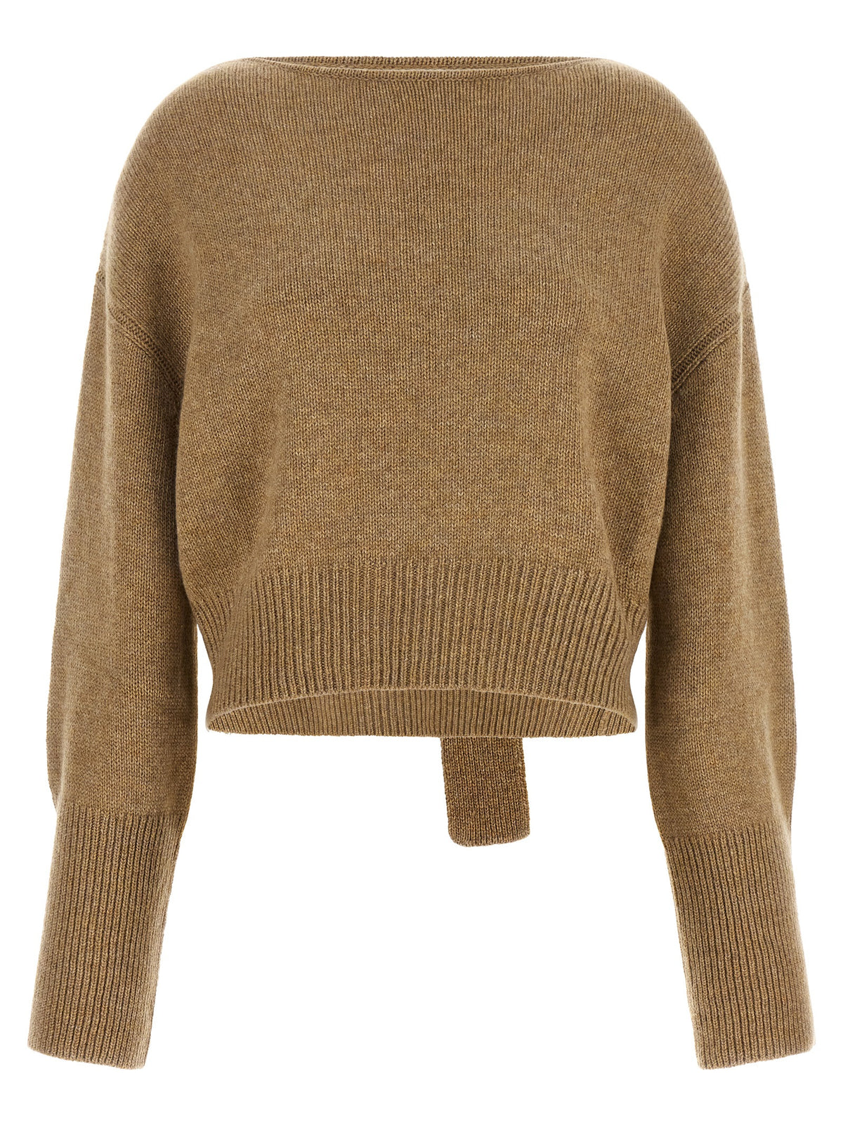 Ermanno Scervino Beige Cashmere Women's Cardigan