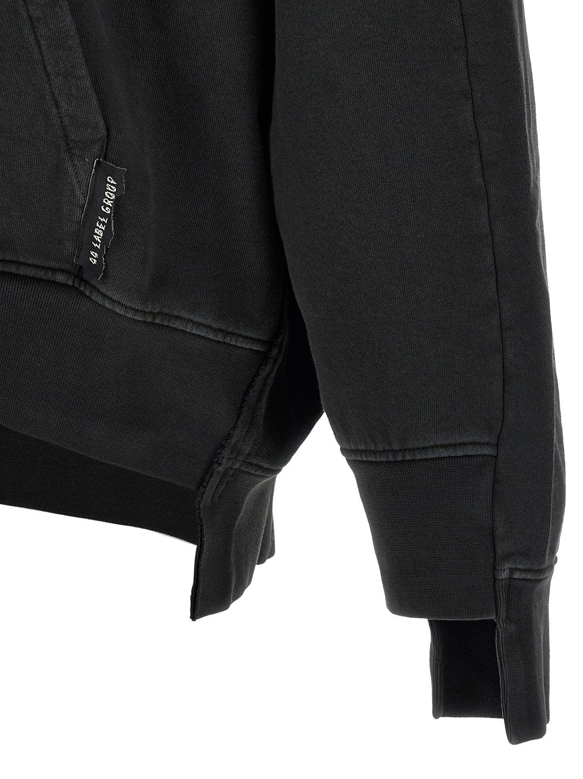 44 Label Group Black Cotton Men's Sweatshirt