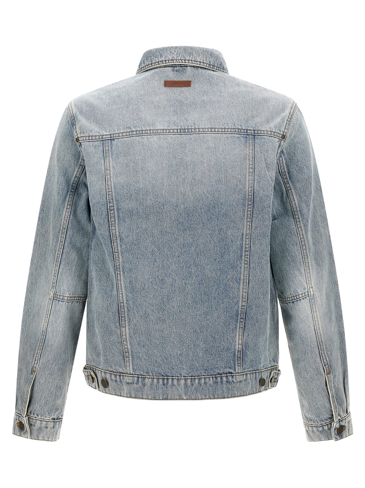 Entire Studios Blue Cotton Denim Men's Jacket