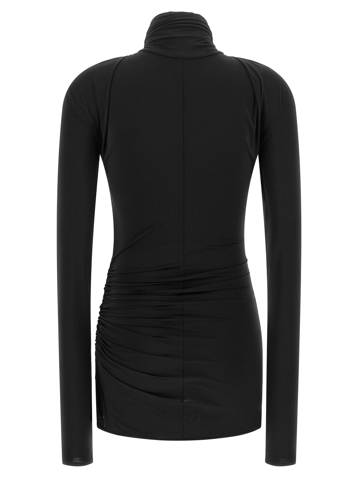 Entire Studios Black Nylon Tank Women's Tops