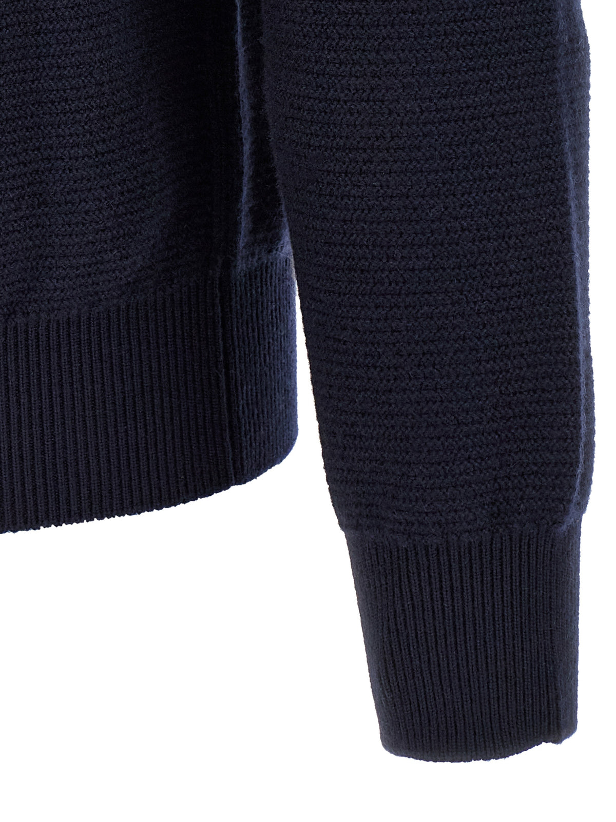ZEGNA Blue Cashmere Polo Men's Shirt