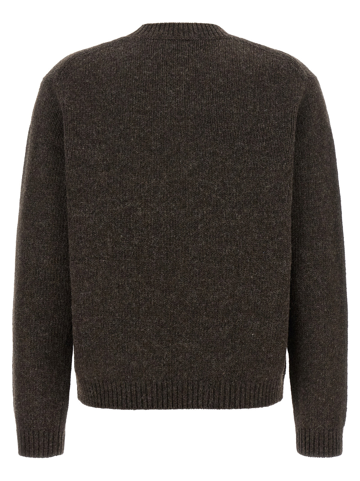 Maison Kitsuné Brown Wool Women's Cardigan