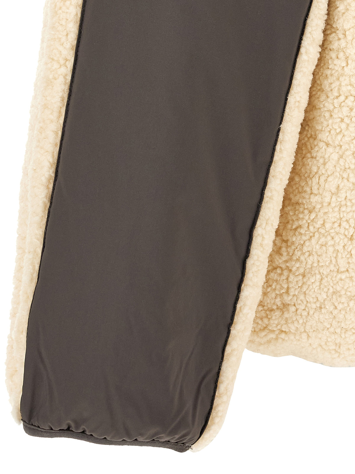 Maison Kitsuné Beige Polyester Full-Length Men's Jacket