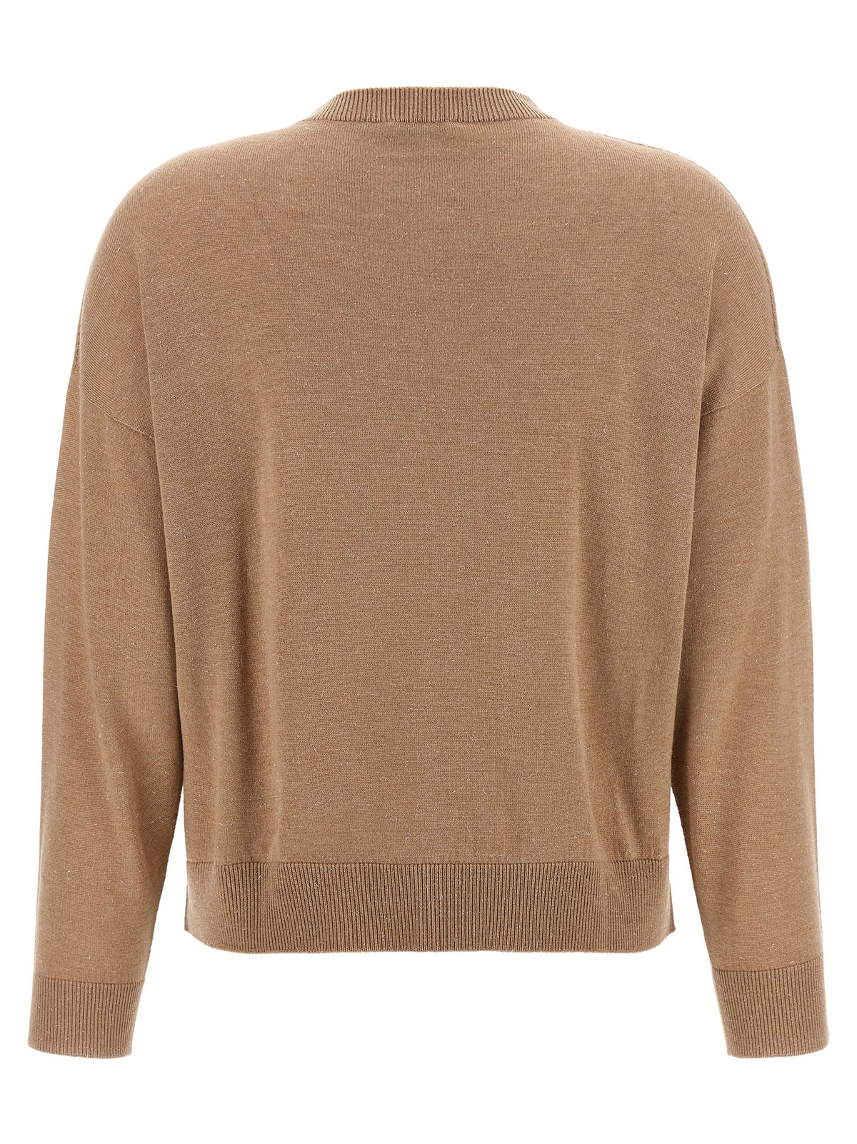 Peserico Beige Virgin Wool Women's Cardigan