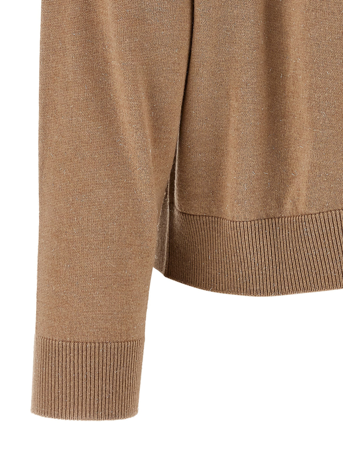 Peserico Beige Virgin Wool Women's Cardigan