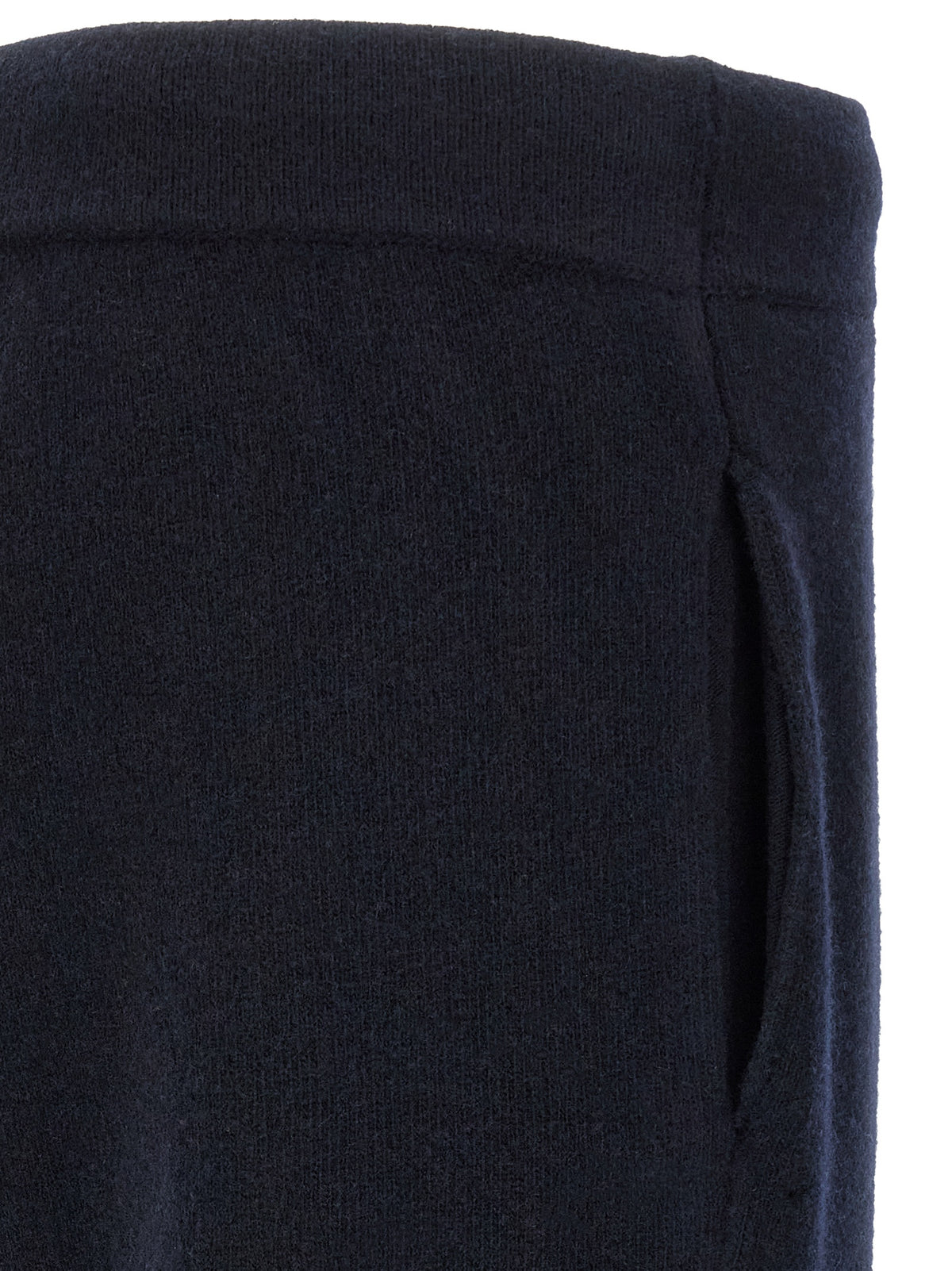 Roberto Collina Blue Merino Wool Joggers (Workout Men's Pants)